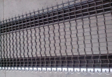 Weave liso da correia do fio liso do elo de corrente da segurança para a fornalha de cura ISO9001