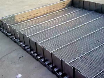 Argônio que solda a elevada precisão resistente ao calor da correia de aço inoxidável da corrente transportadora