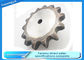 ISO9001 forjou o aço dobro do RUÍDO C45 das rodas dentadas de corrente do rolo