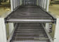 Borda pressionada alta temperatura ISO9001 do transporte de correia do fio do túnel da fornalha